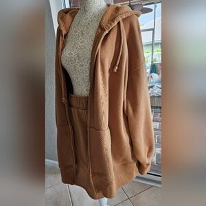 Target Wild Fable Fleece Skirt Set XXL Brown